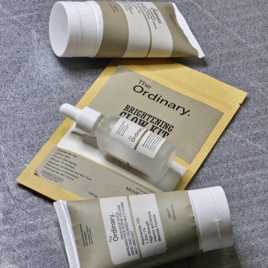 The Ordinary facial brightening glow kit 4in1