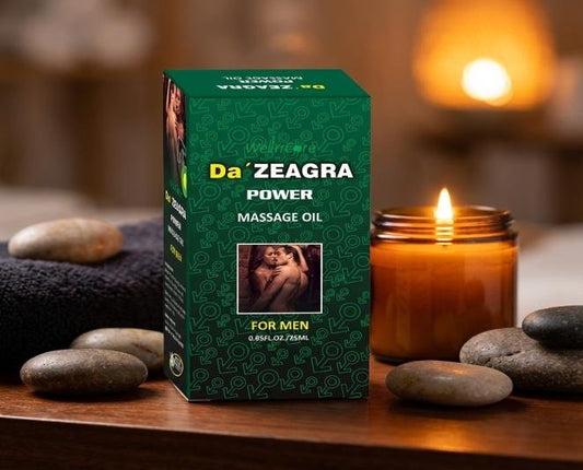 DA ZEAGRA HERBAL POWER MASSAGE OIL - NEW FORMULA